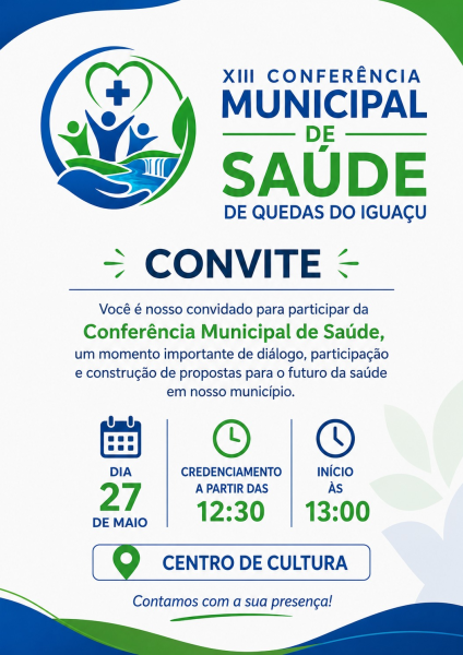 Quedas do Iguaçu realiza XIII Conferência Municipal de Saúde