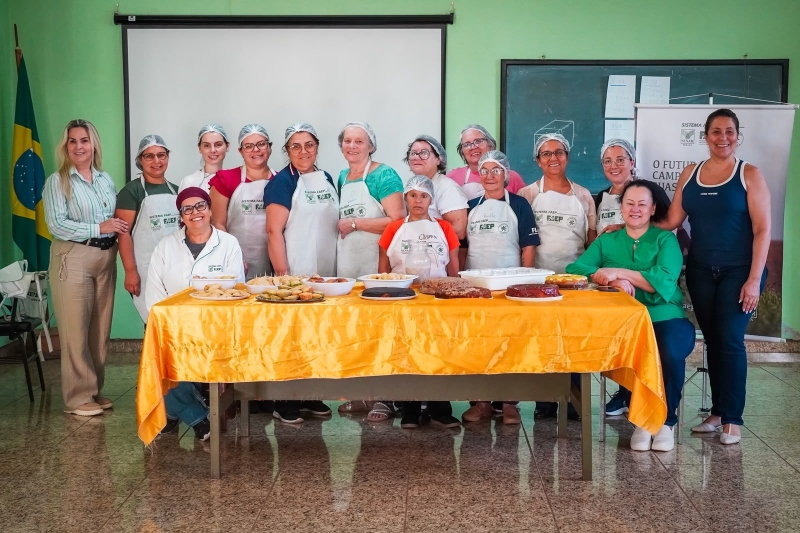Curso de Receitas Sem Glúten e Sem Lactose proporciona novas oportunidades em Quedas...